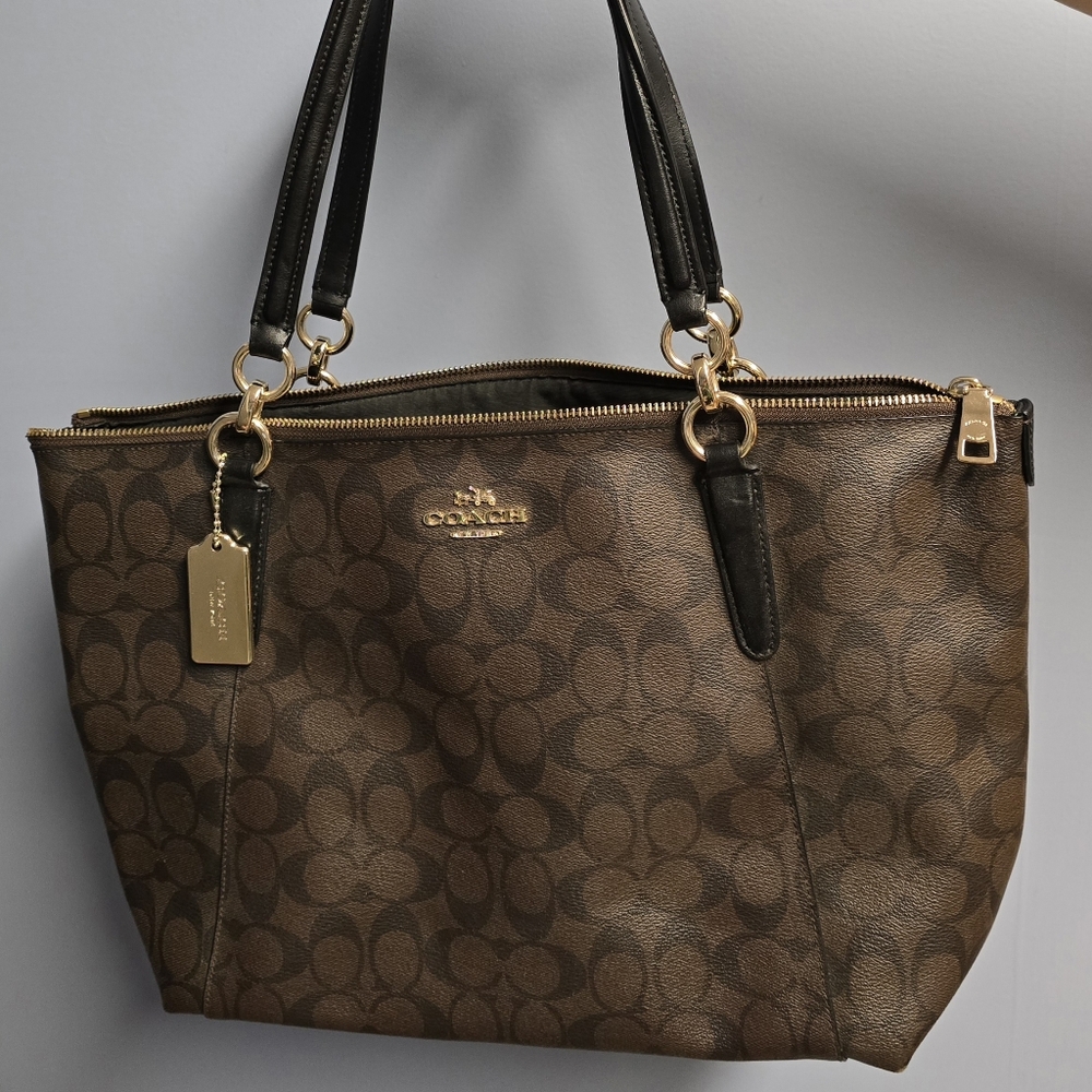 Coach Brown Tote Bag